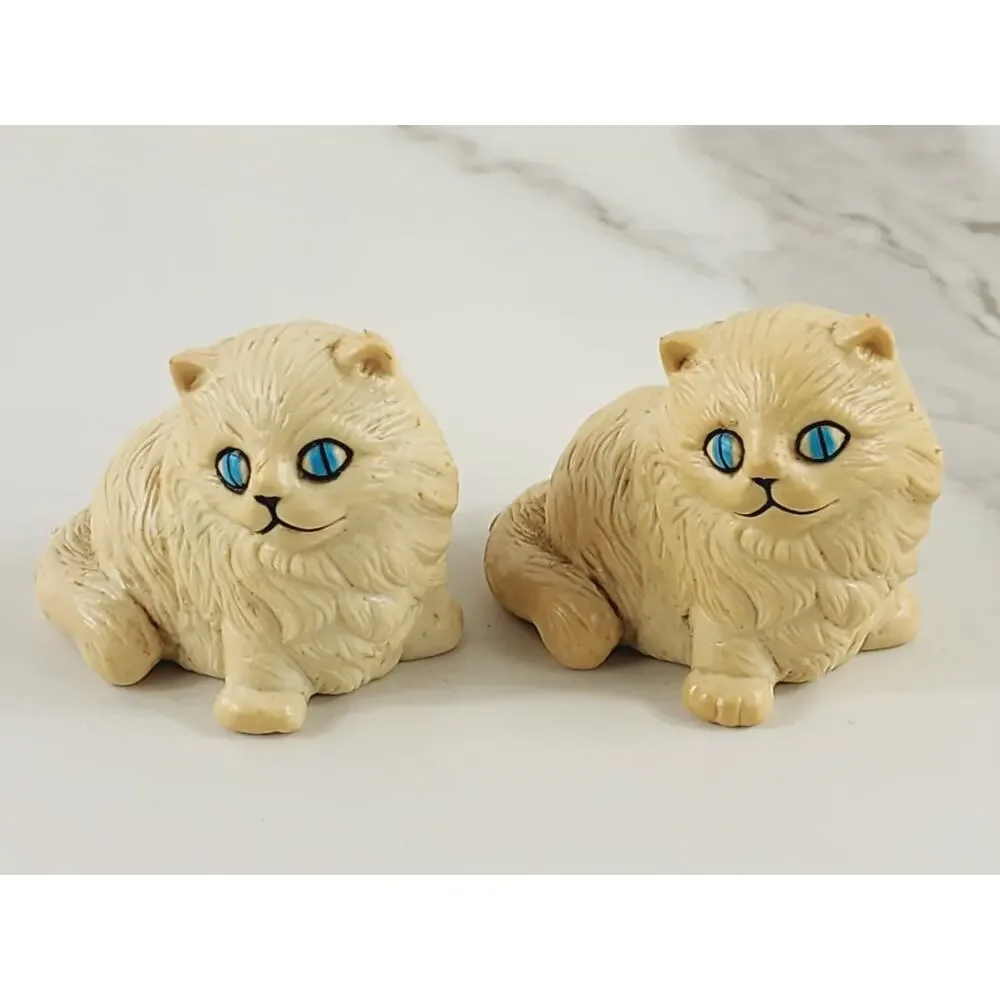Mini Kitten Cat Figurines Resin 2